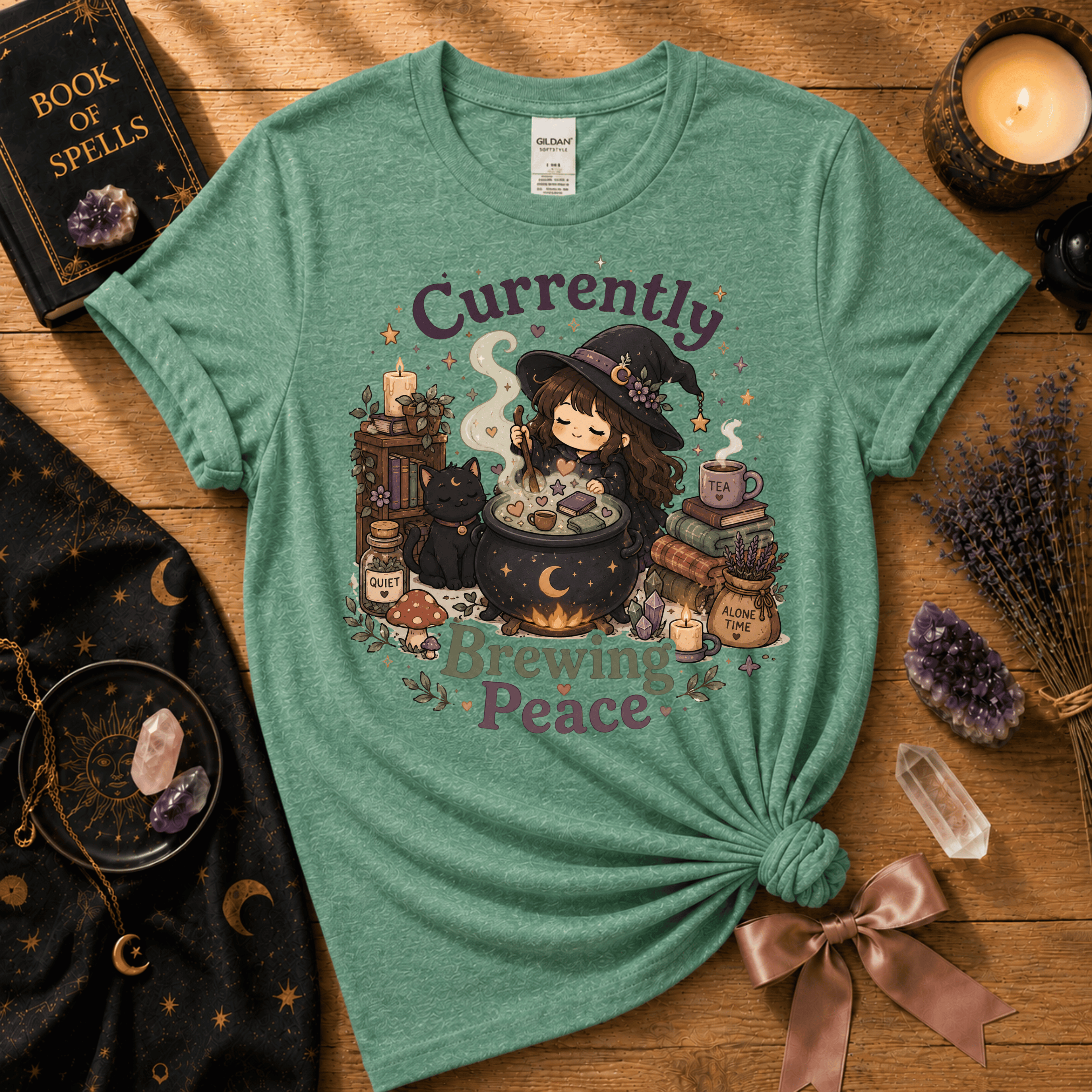 Currently Brewing | Witchy Graphic T-Shirt