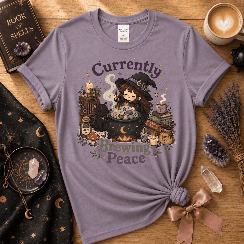 Currently Brewing | Witchy Graphic T-Shirt