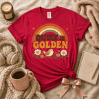 Quiet Is Golden | Funny Introvert Graphic T-Shirt