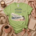 Steady Through the Storm | Funny Introvert Graphic T-Shirt