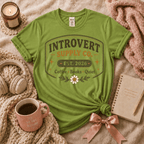 Introvert Supply Co. | Funny Introvert Graphic T-Shirt