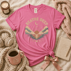 Breathe Deep | Funny Introvert Graphic T-Shirt