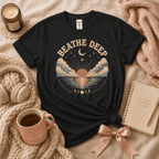 Breathe Deep | Funny Introvert Graphic T-Shirt