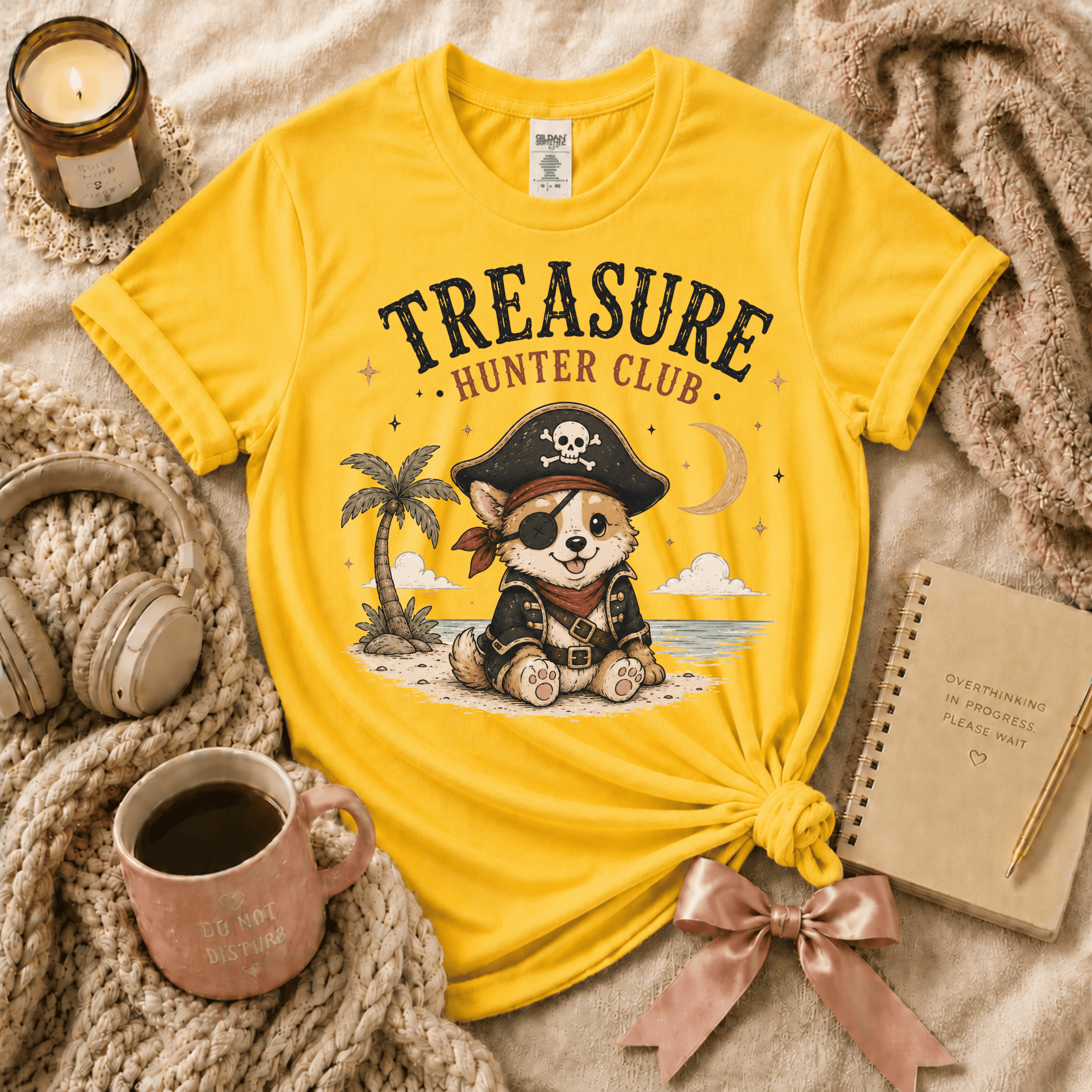 Treasure Hunter Club | Funny Introvert Graphic T-Shirt