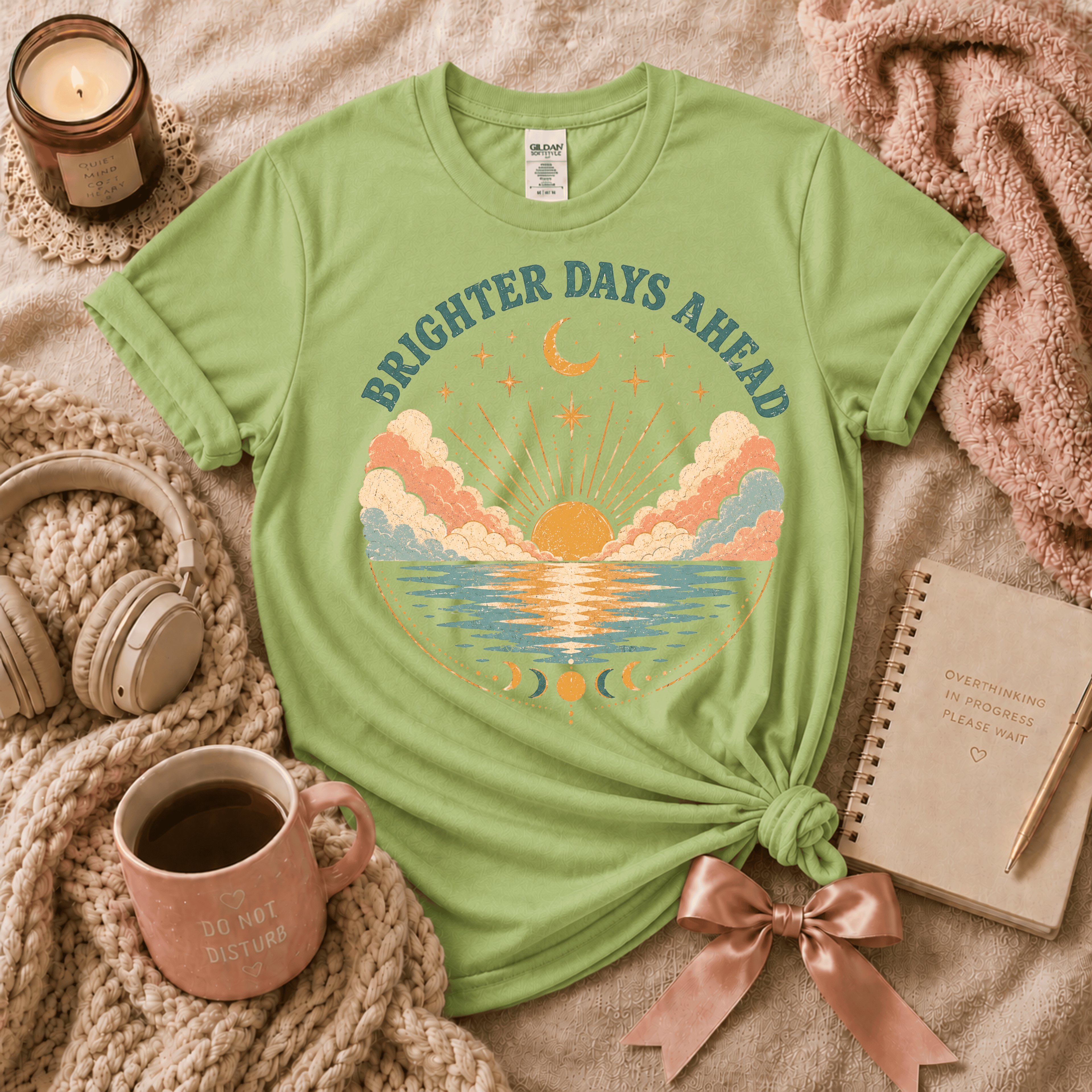 Brighter Days Ahead | Funny Introvert Graphic T-Shirt