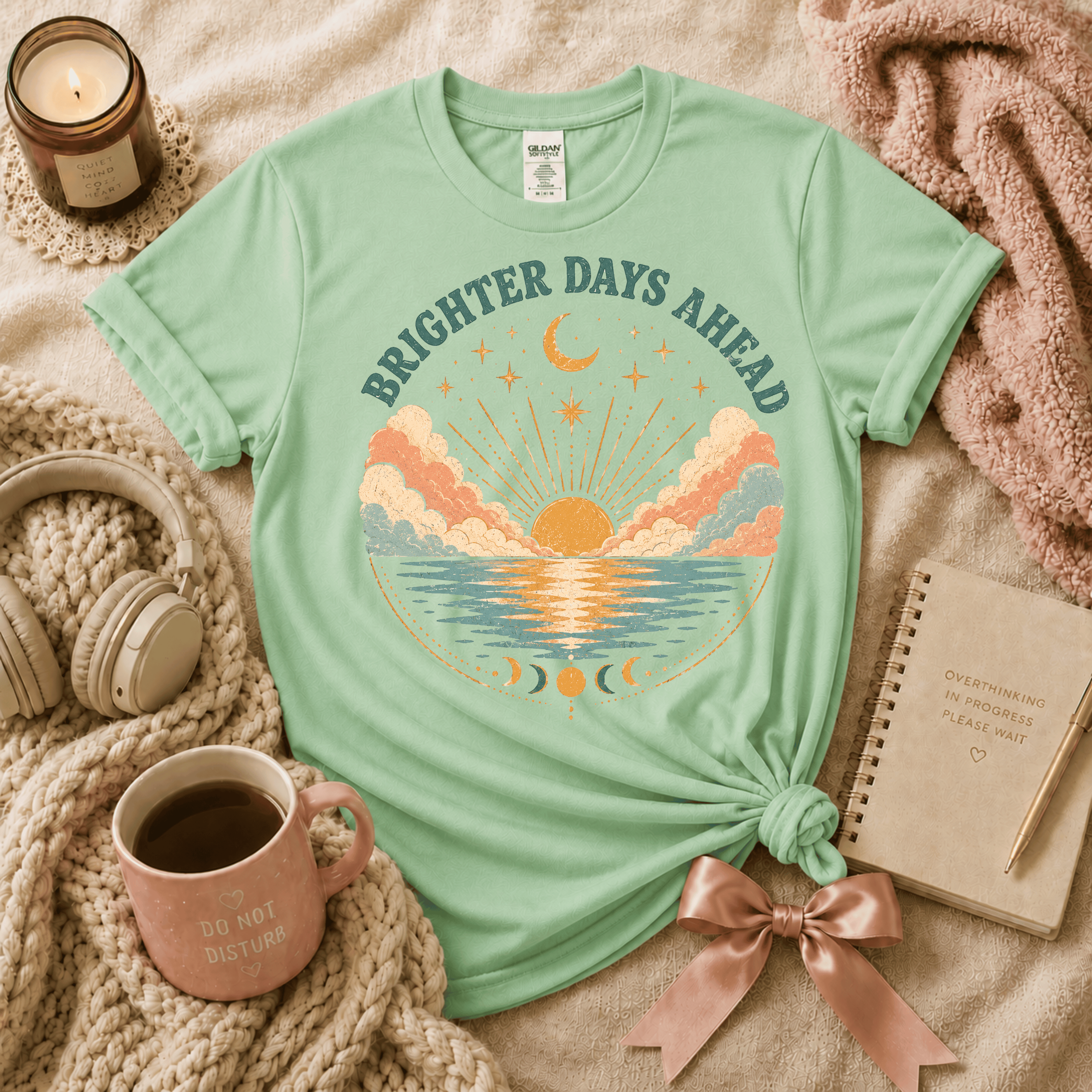 Brighter Days Ahead | Funny Introvert Graphic T-Shirt