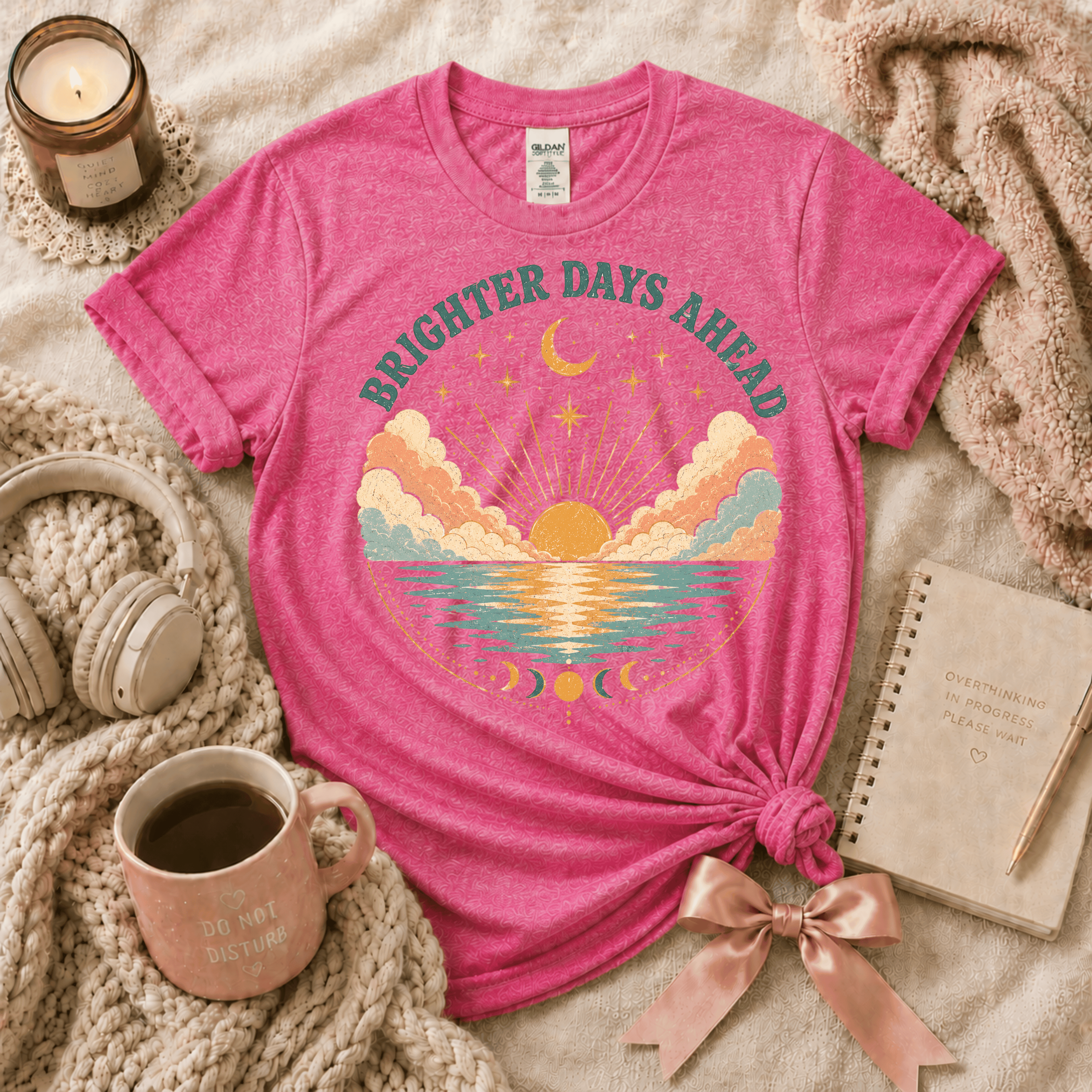 Brighter Days Ahead | Funny Introvert Graphic T-Shirt
