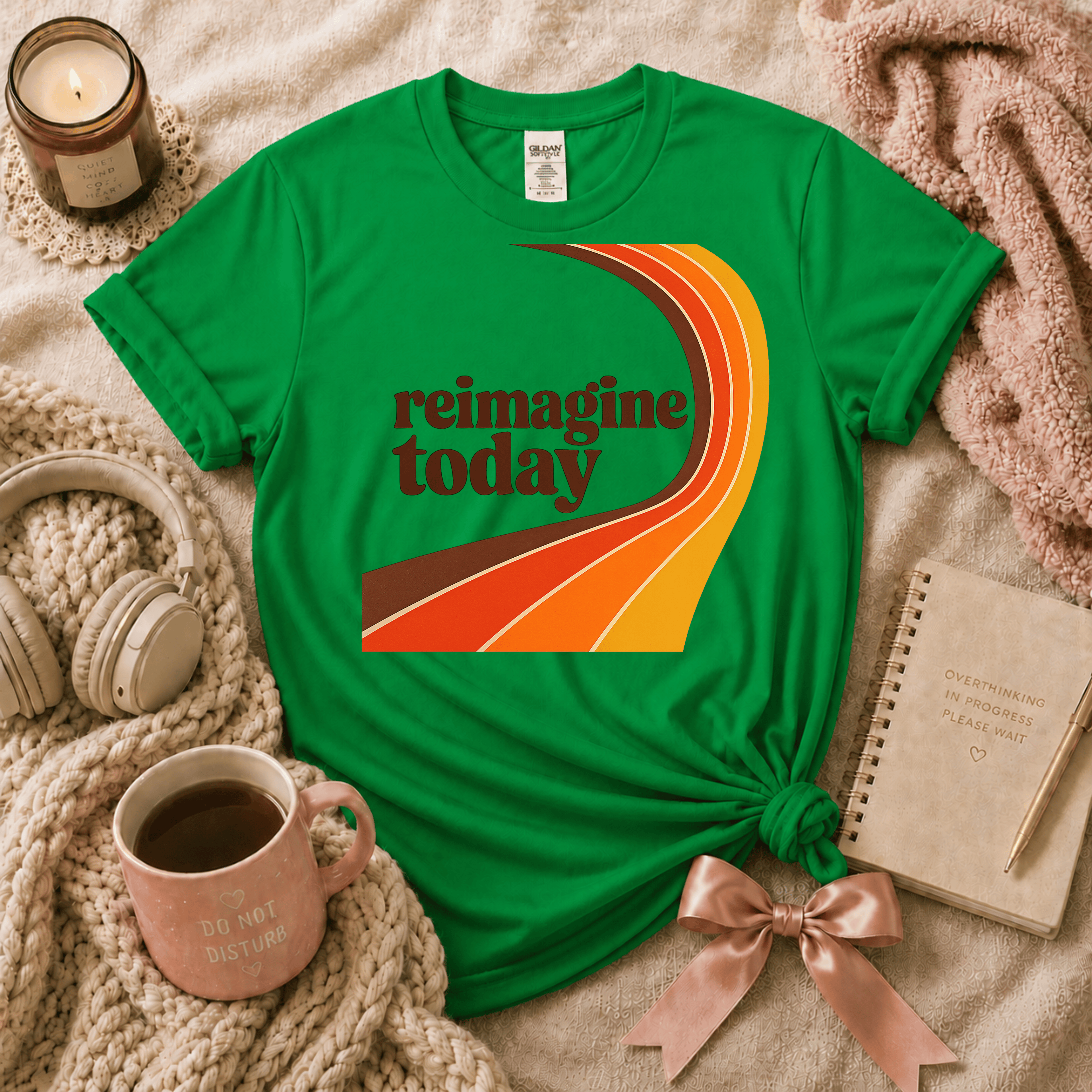 Reimagine Today | Funny Introvert Graphic T-Shirt