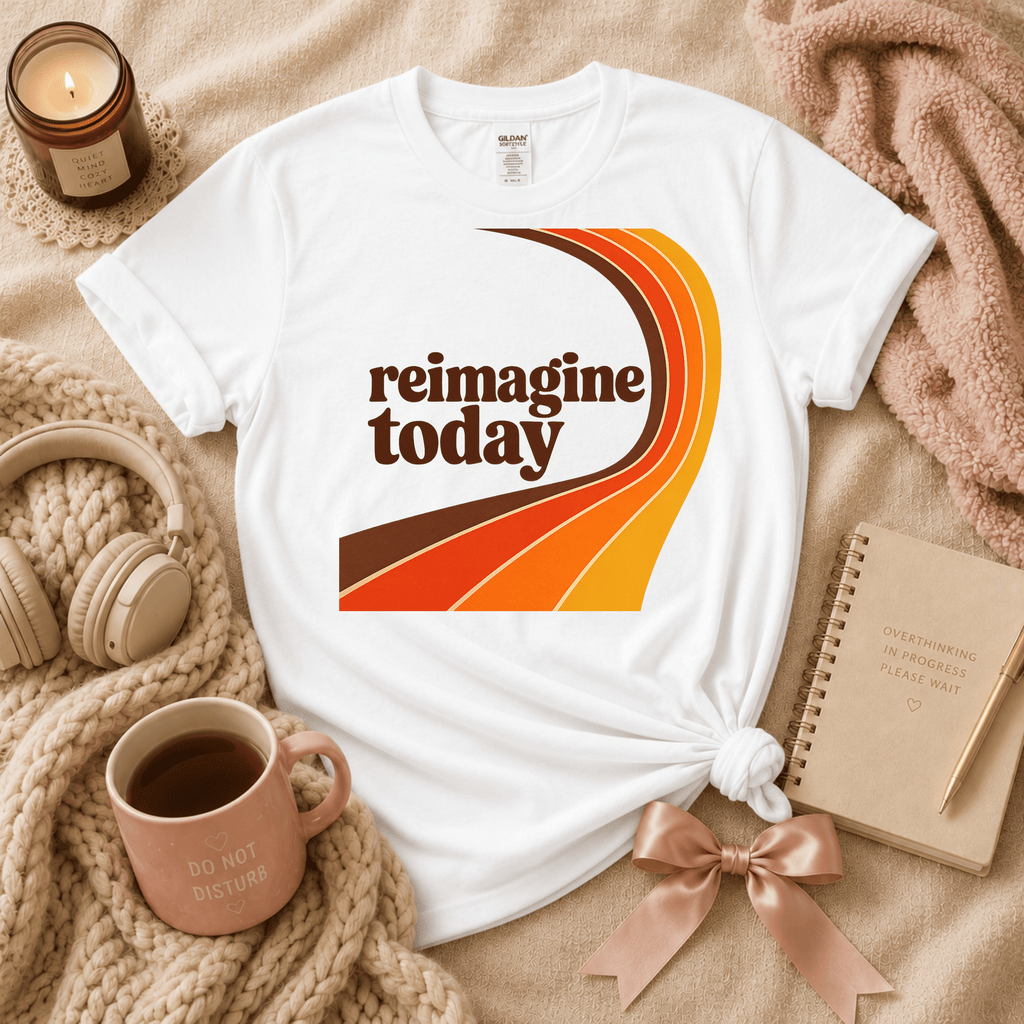 Reimagine Today | Funny Introvert Graphic T-Shirt