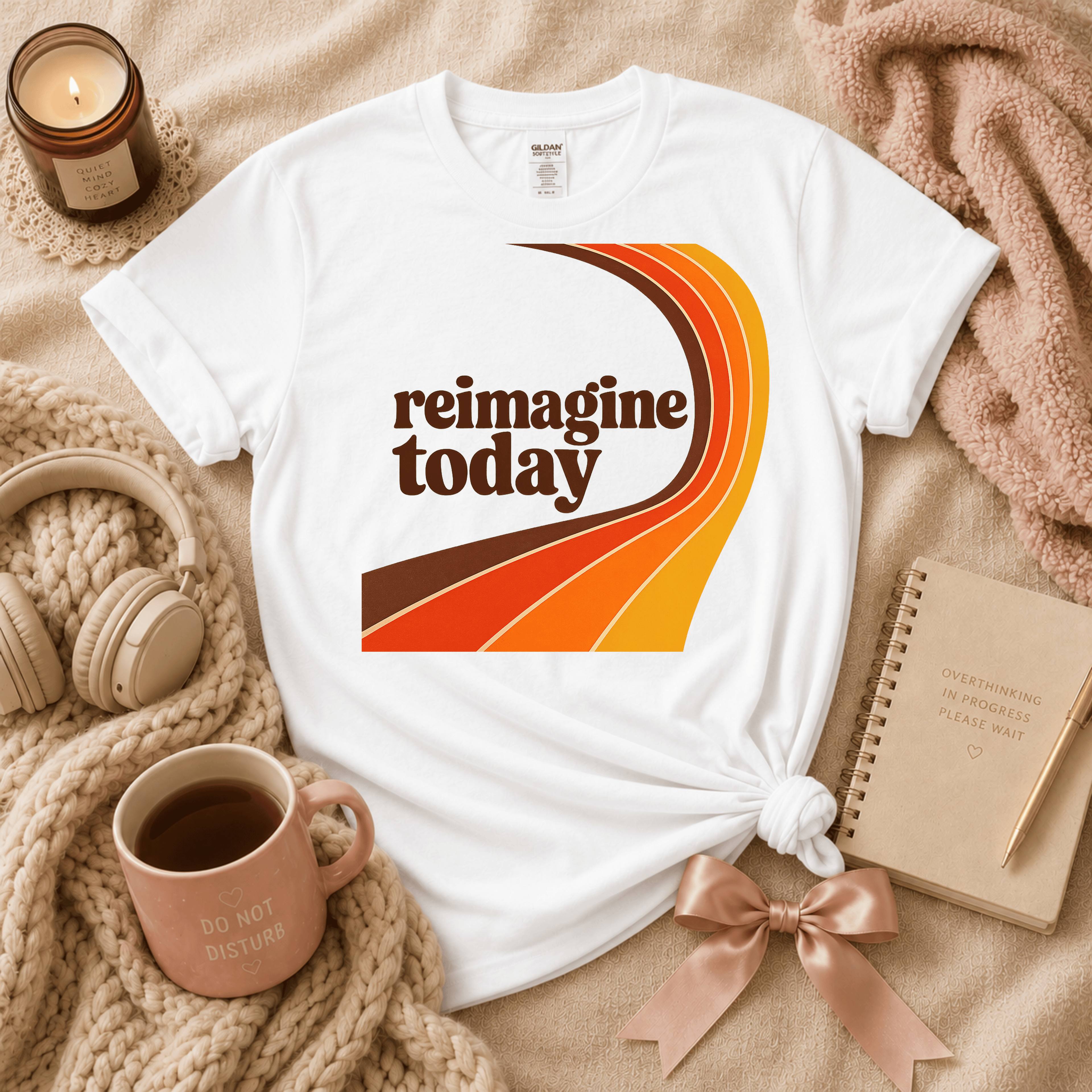 Reimagine Today | Funny Introvert Graphic T-Shirt