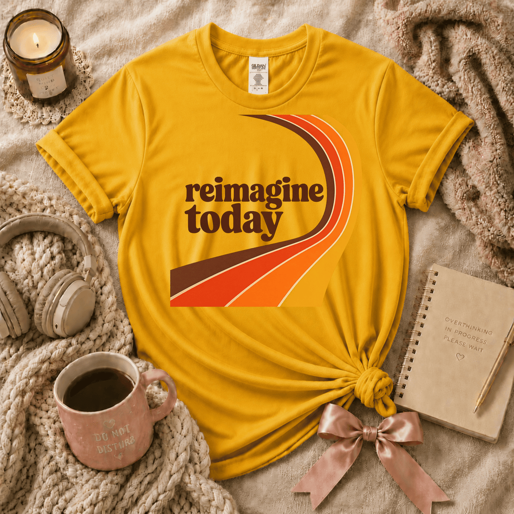 Reimagine Today | Funny Introvert Graphic T-Shirt