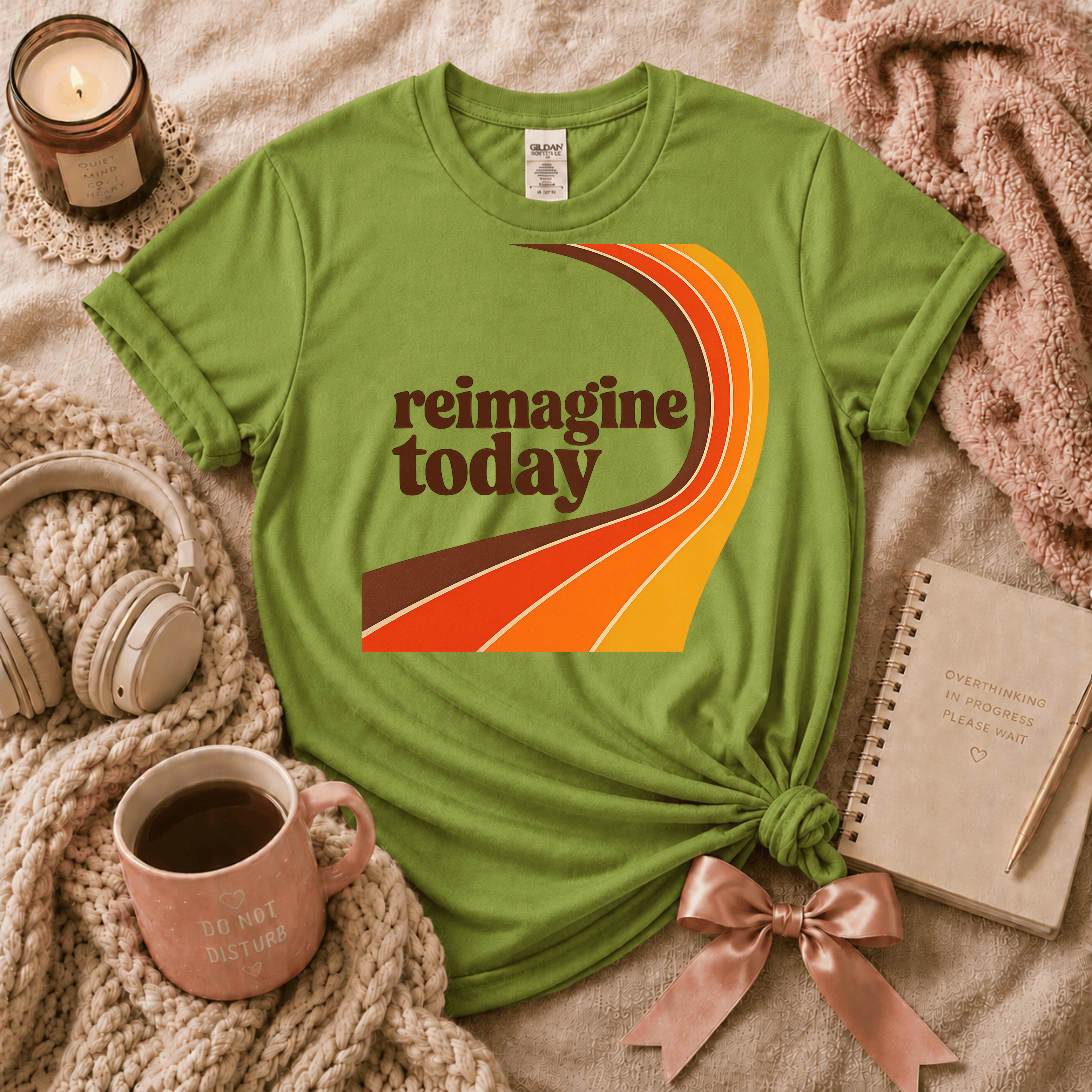 Reimagine Today | Funny Introvert Graphic T-Shirt