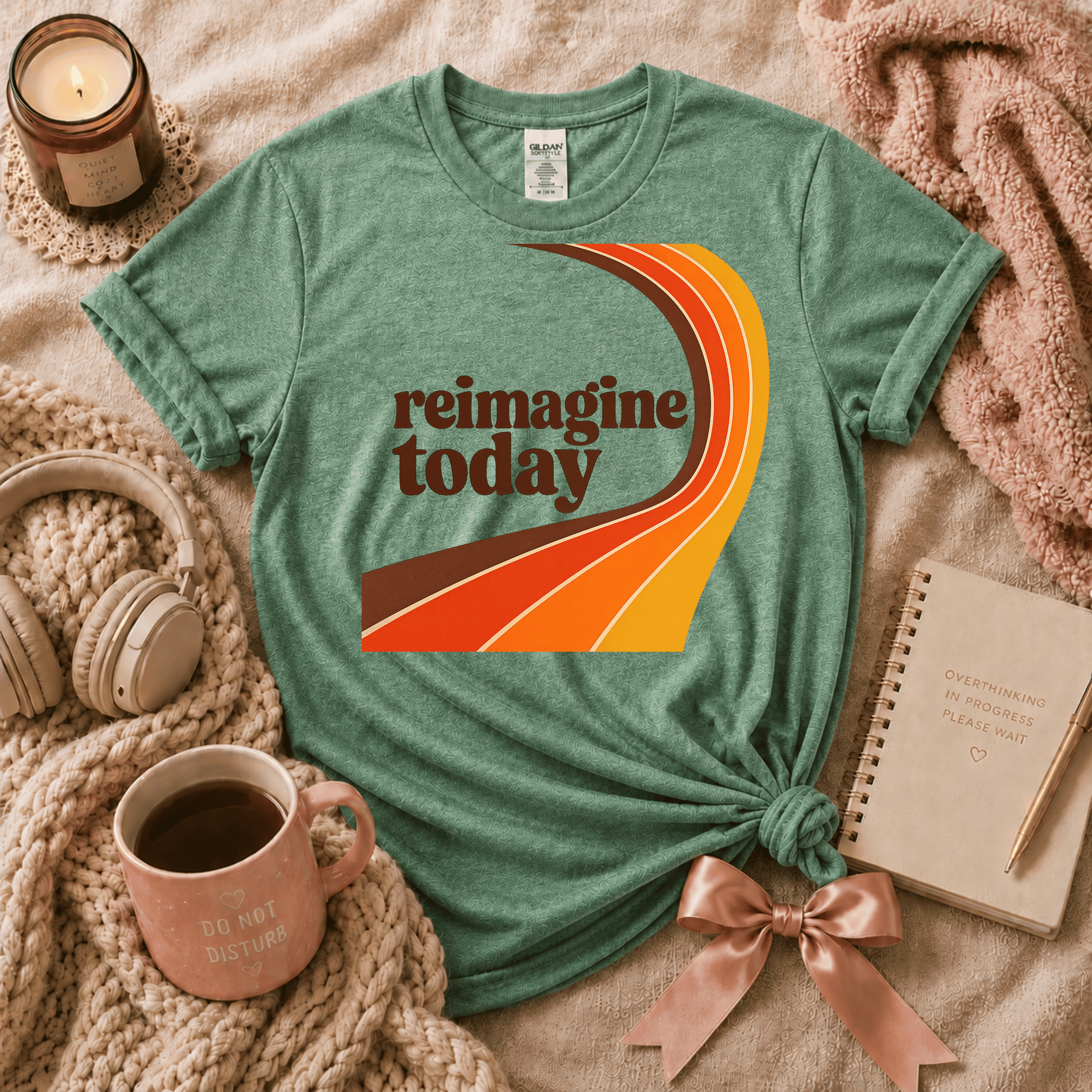 Reimagine Today | Funny Introvert Graphic T-Shirt