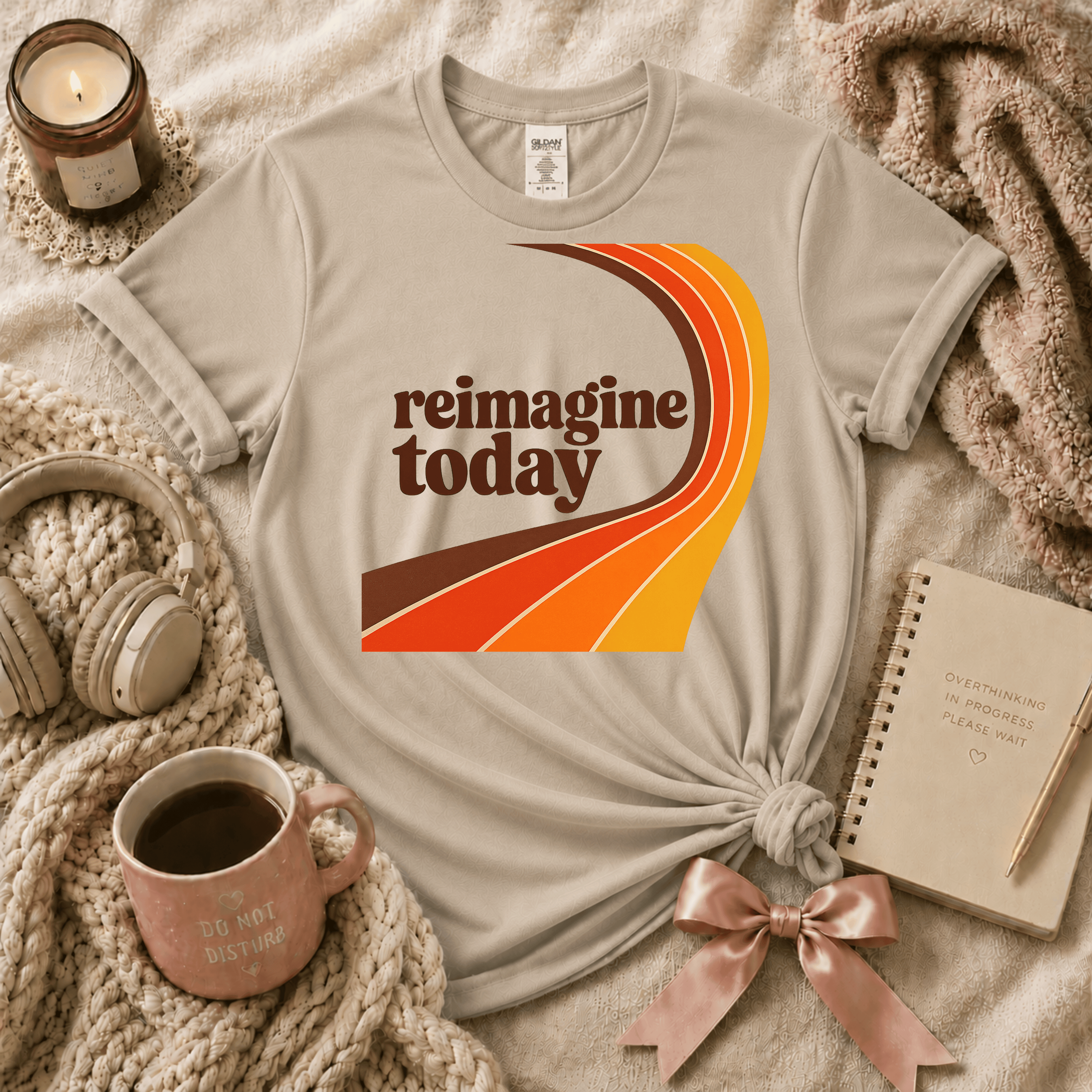 Reimagine Today | Funny Introvert Graphic T-Shirt