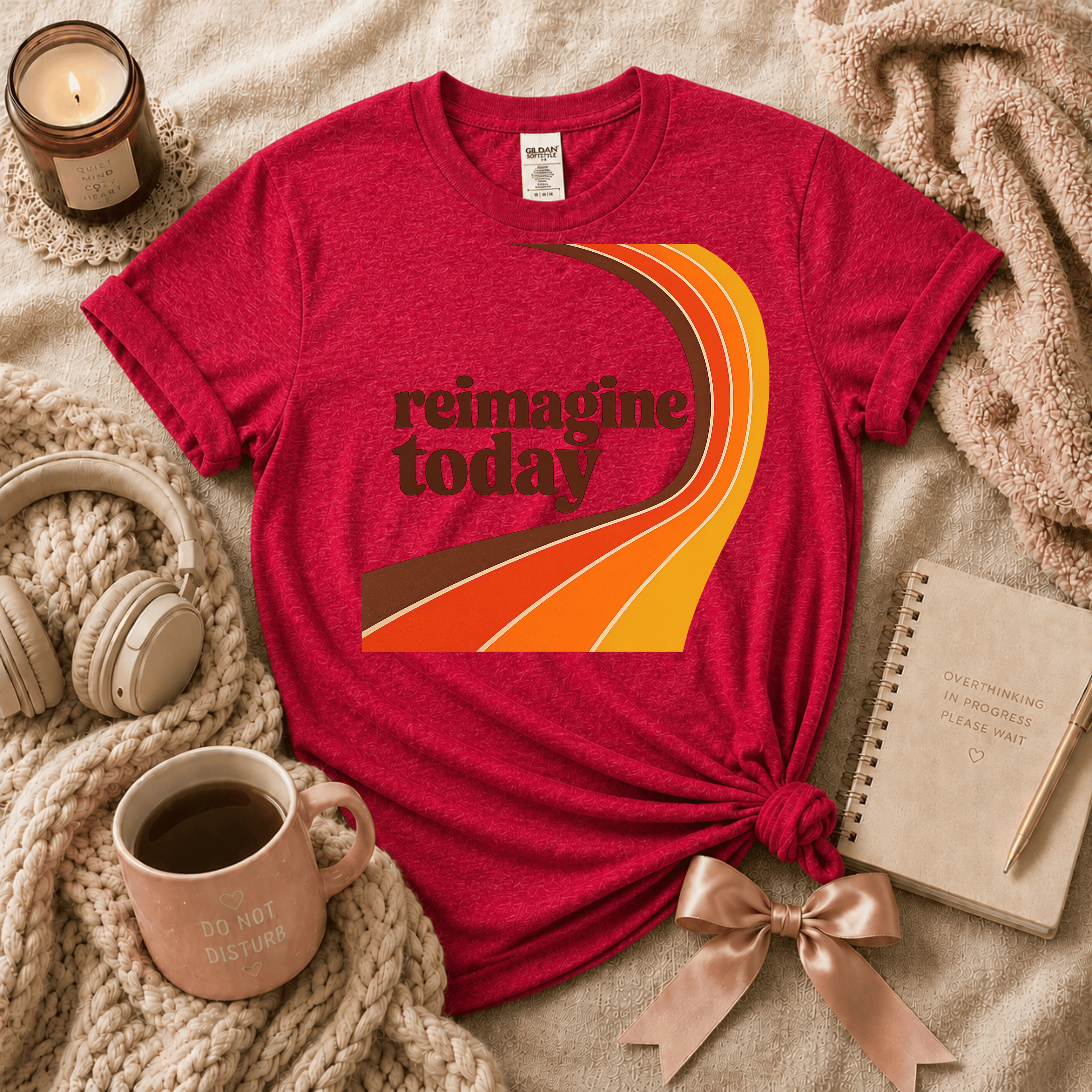 Reimagine Today | Funny Introvert Graphic T-Shirt
