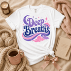 Deep Breaths  | Funny Introvert Graphic T-Shirt