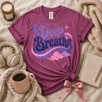 Deep Breaths  | Funny Introvert Graphic T-Shirt