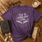 Let It Wash Over You | Book Lover Graphic T-Shirt