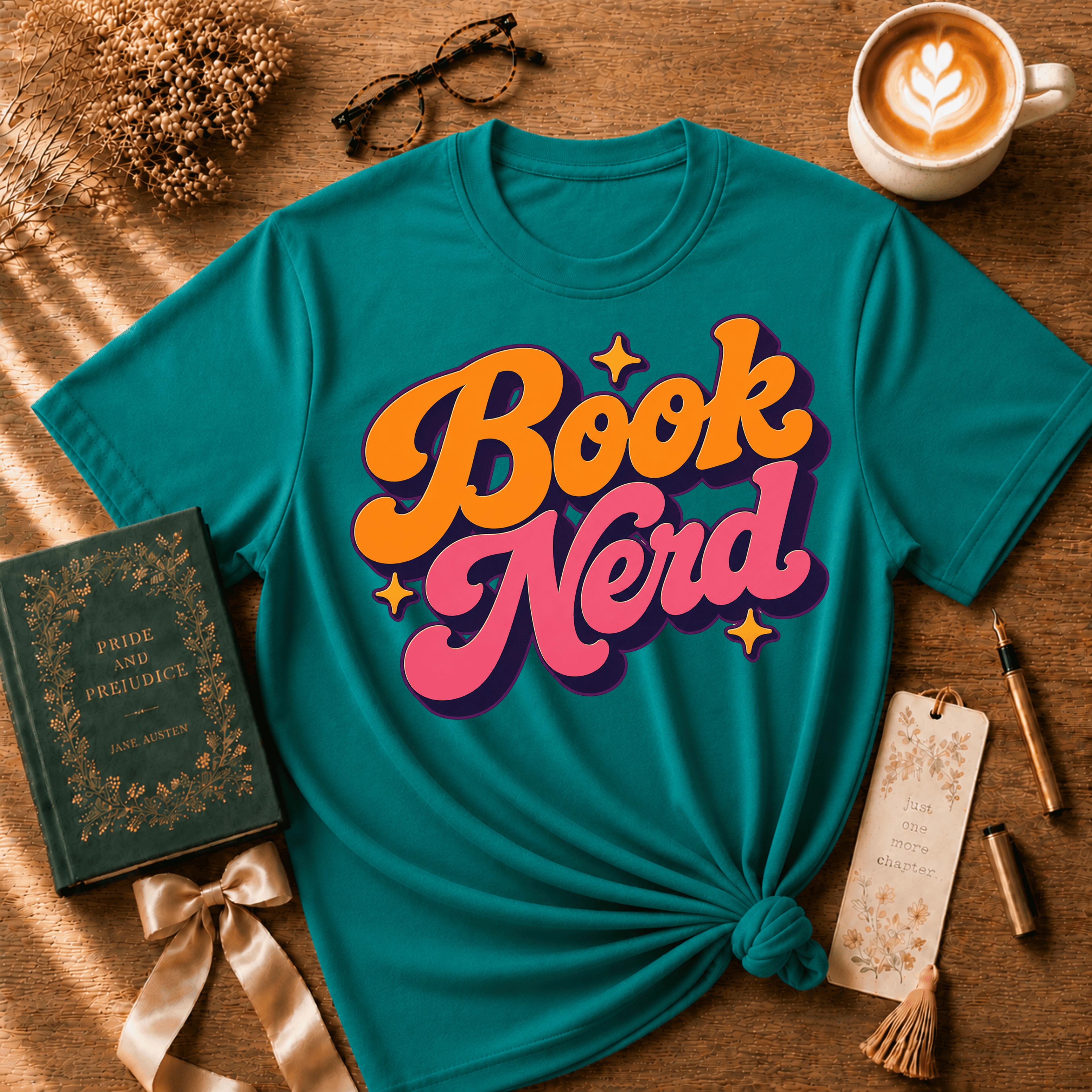 Book Nerd | Book Lover Graphic T-Shirt
