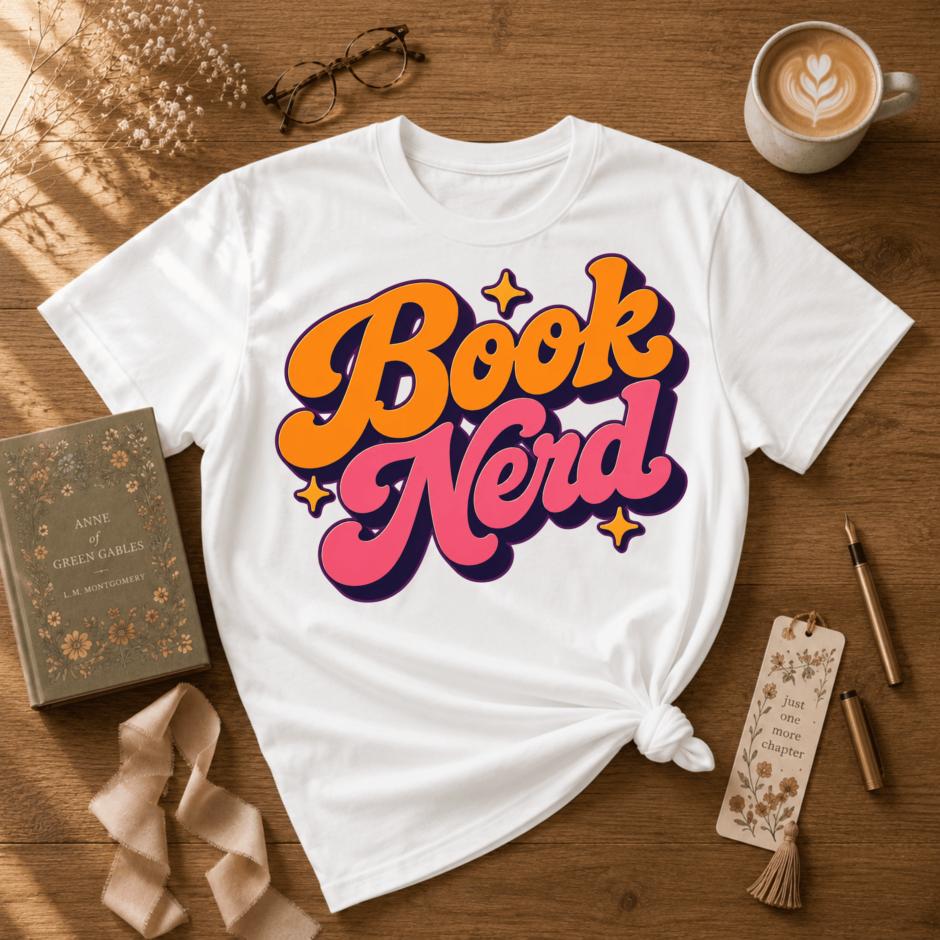 Book Nerd | Book Lover Graphic T-Shirt