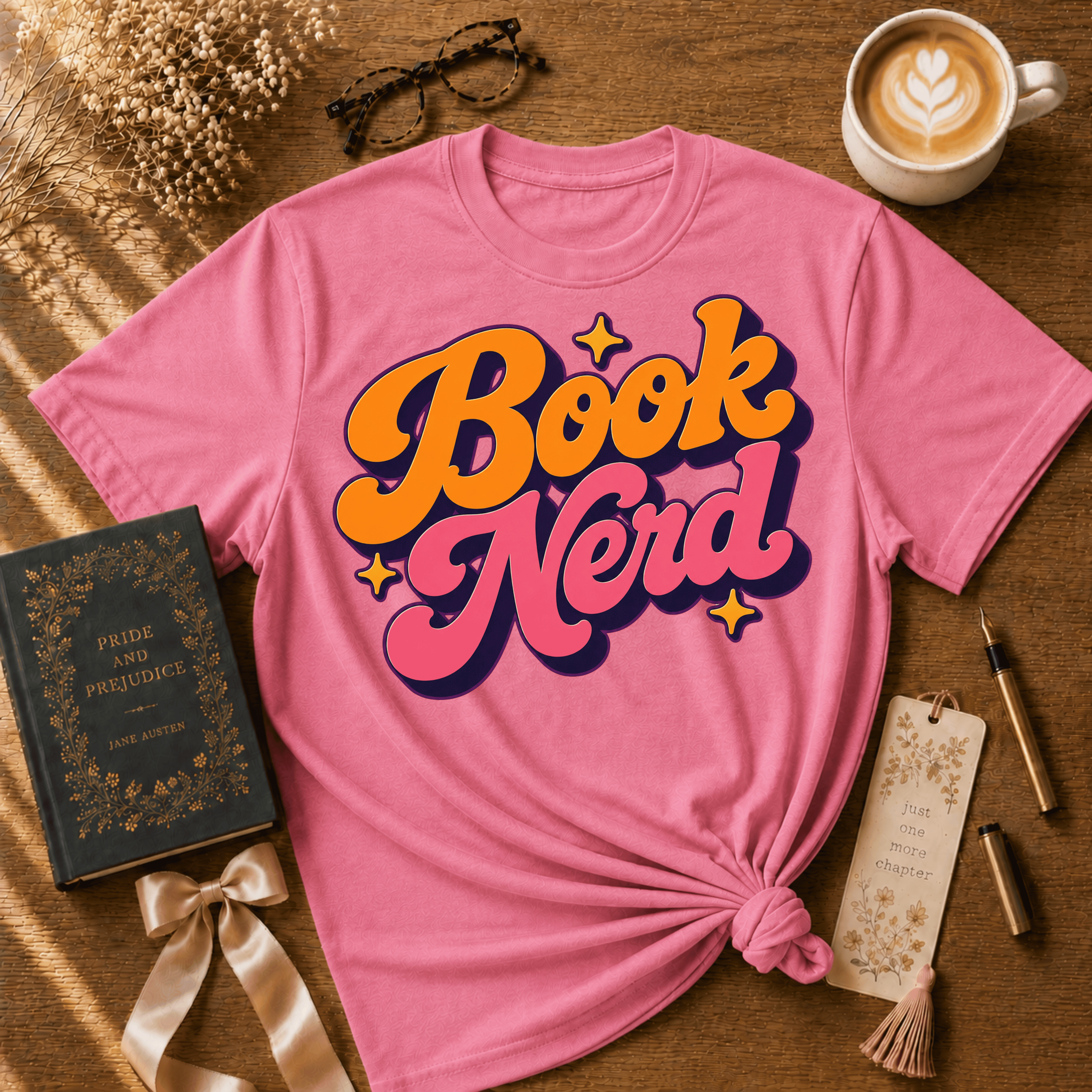 Book Nerd | Book Lover Graphic T-Shirt