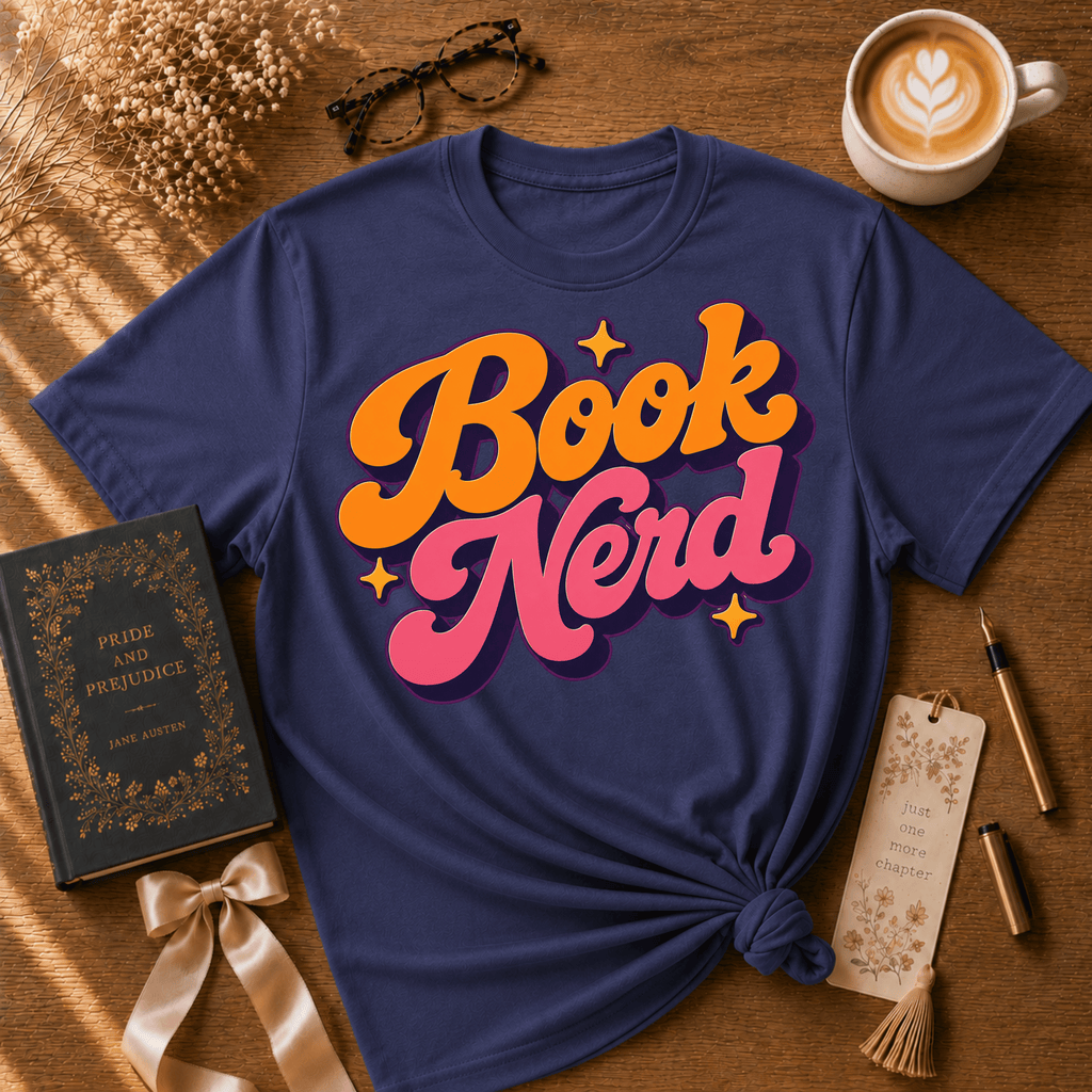 Book Nerd | Book Lover Graphic T-Shirt
