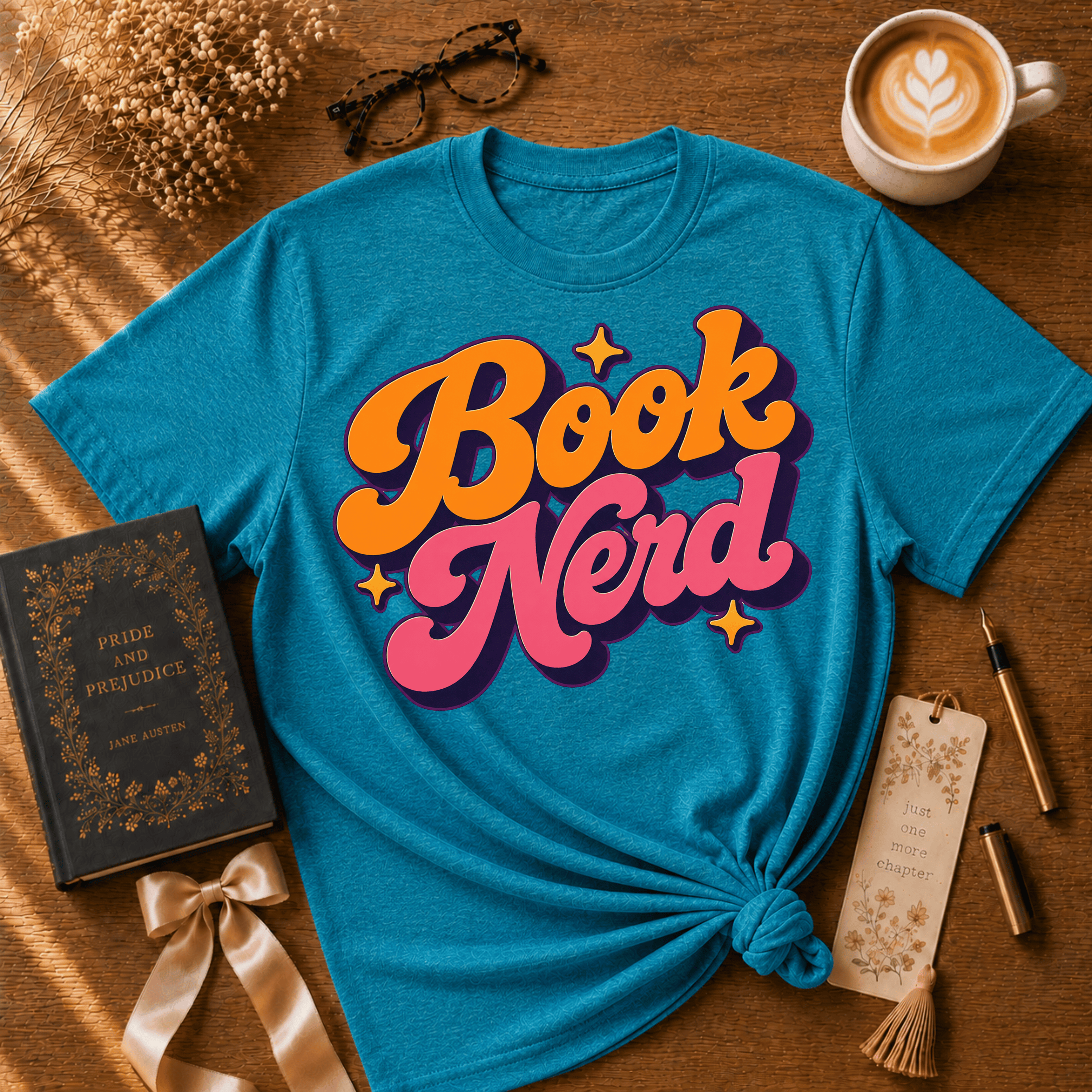 Book Nerd | Book Lover Graphic T-Shirt