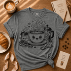 Cute Kawaii Coffee | Coffee Lover Graphic T-Shirt