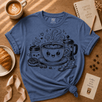 Cute Kawaii Coffee | Coffee Lover Graphic T-Shirt