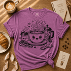 Cute Kawaii Coffee | Coffee Lover Graphic T-Shirt