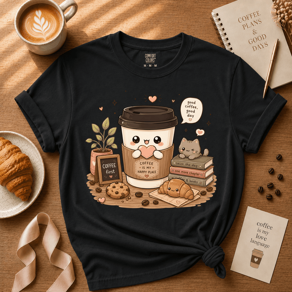 Good Coffee, Good Day | Coffee Lover Graphic T-Shirt