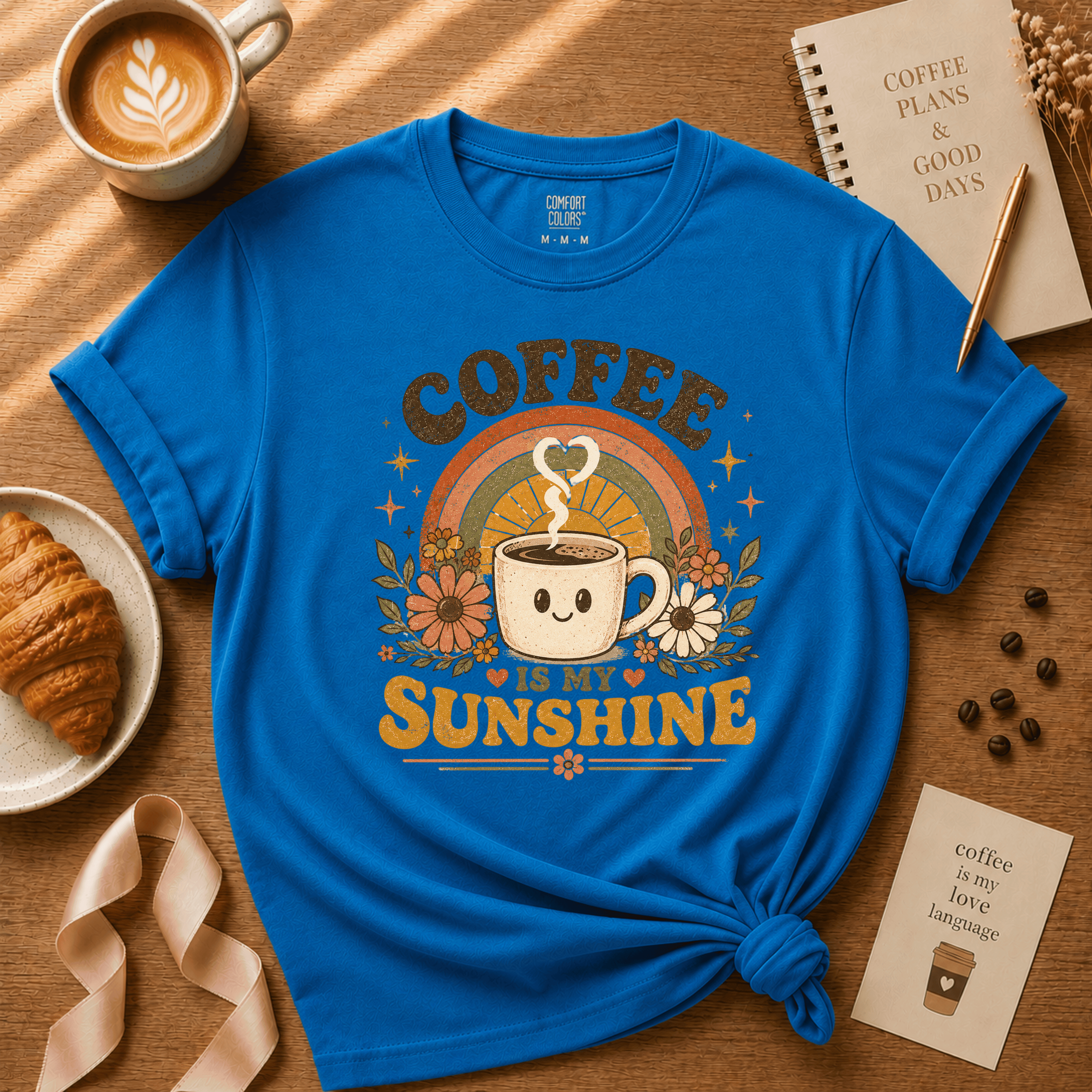 Coffee Is My Sunshine | Coffee Lover Graphic T-Shirt