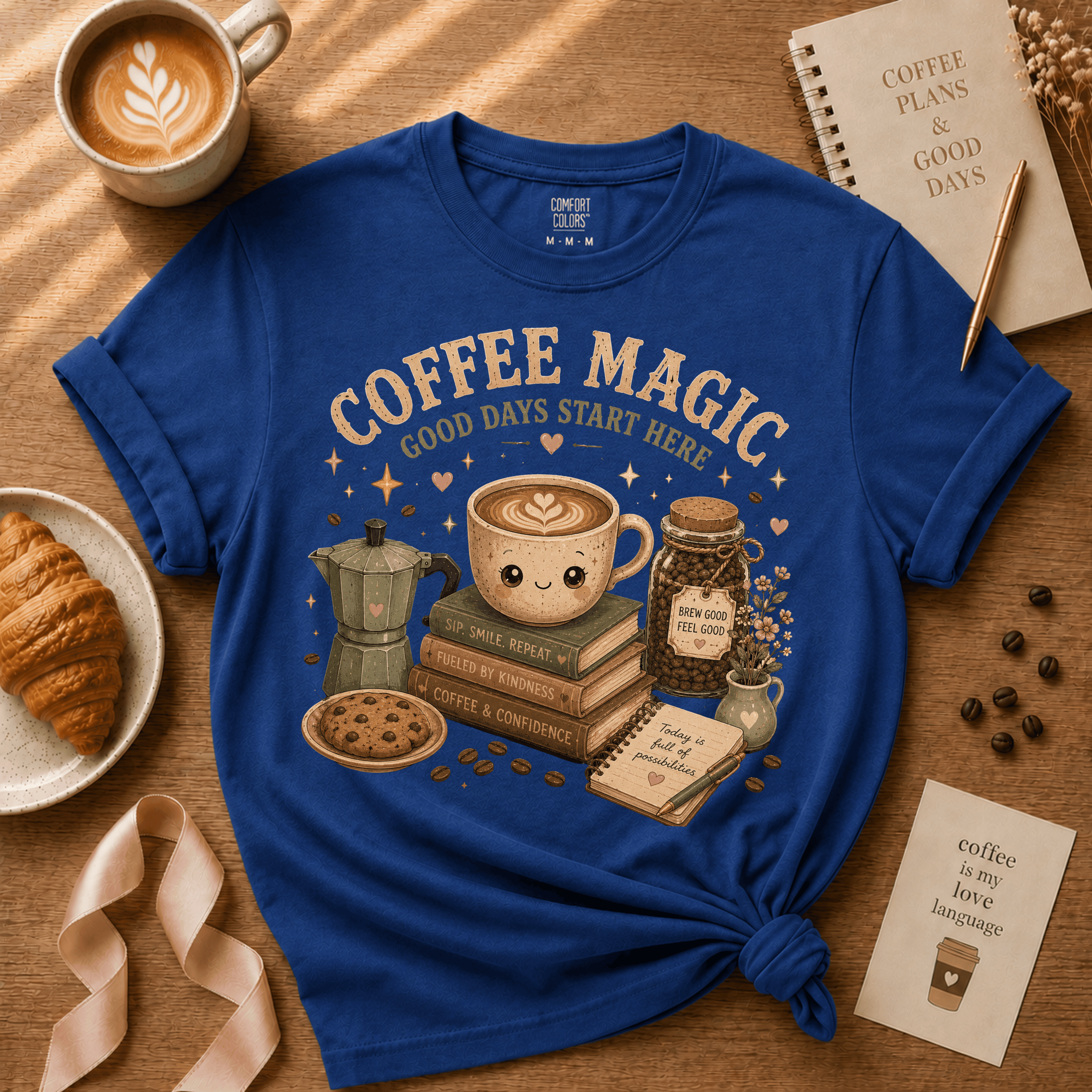 Coffee Magic | Coffee Lover Graphic T-Shirt