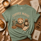 Coffee Magic | Coffee Lover Graphic T-Shirt