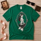 Mermaid Cameo | Mermaid Pinup Graphic T-Shirt