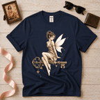 Fairy Key | Vintage Pinup Fairy Graphic T-Shirt