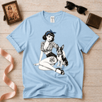Pinup with Boston | Vintage Pinup Graphic T-Shirt