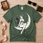 Moonlight Fairy in Blue Bikini | Vintage Fairy Graphic T-Shirt