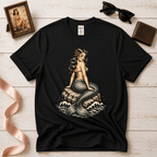 Mermaid Tattoo | Vintage Pinup Graphic T-Shirt