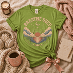 Breathe Deep | Inspirational Introvert Graphic T-Shirt