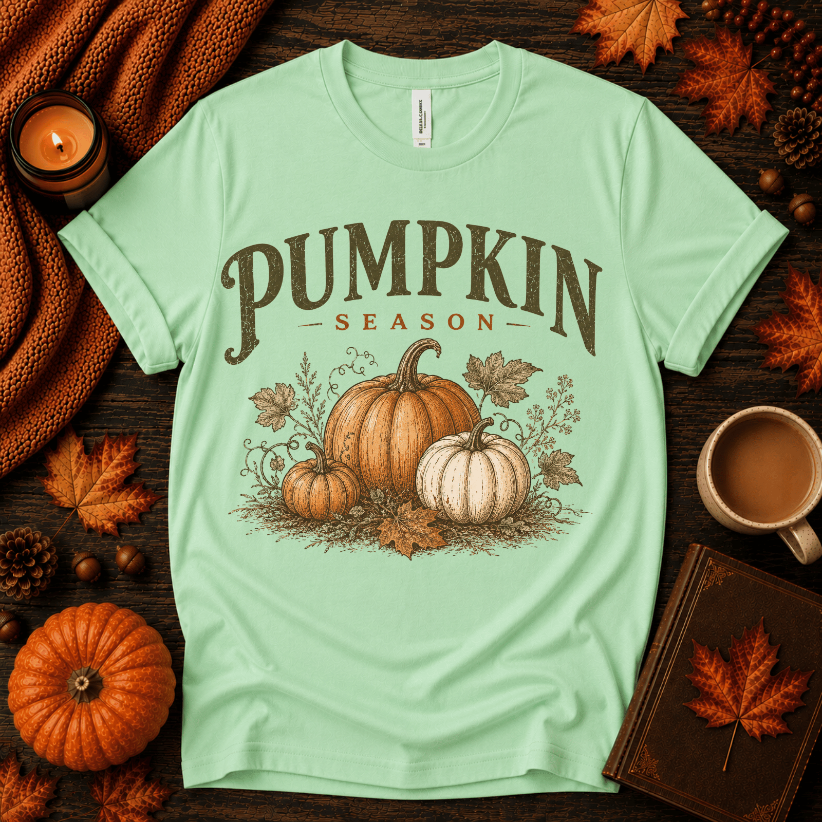 Pumpkin Season | Fall Graphic T-Shirt