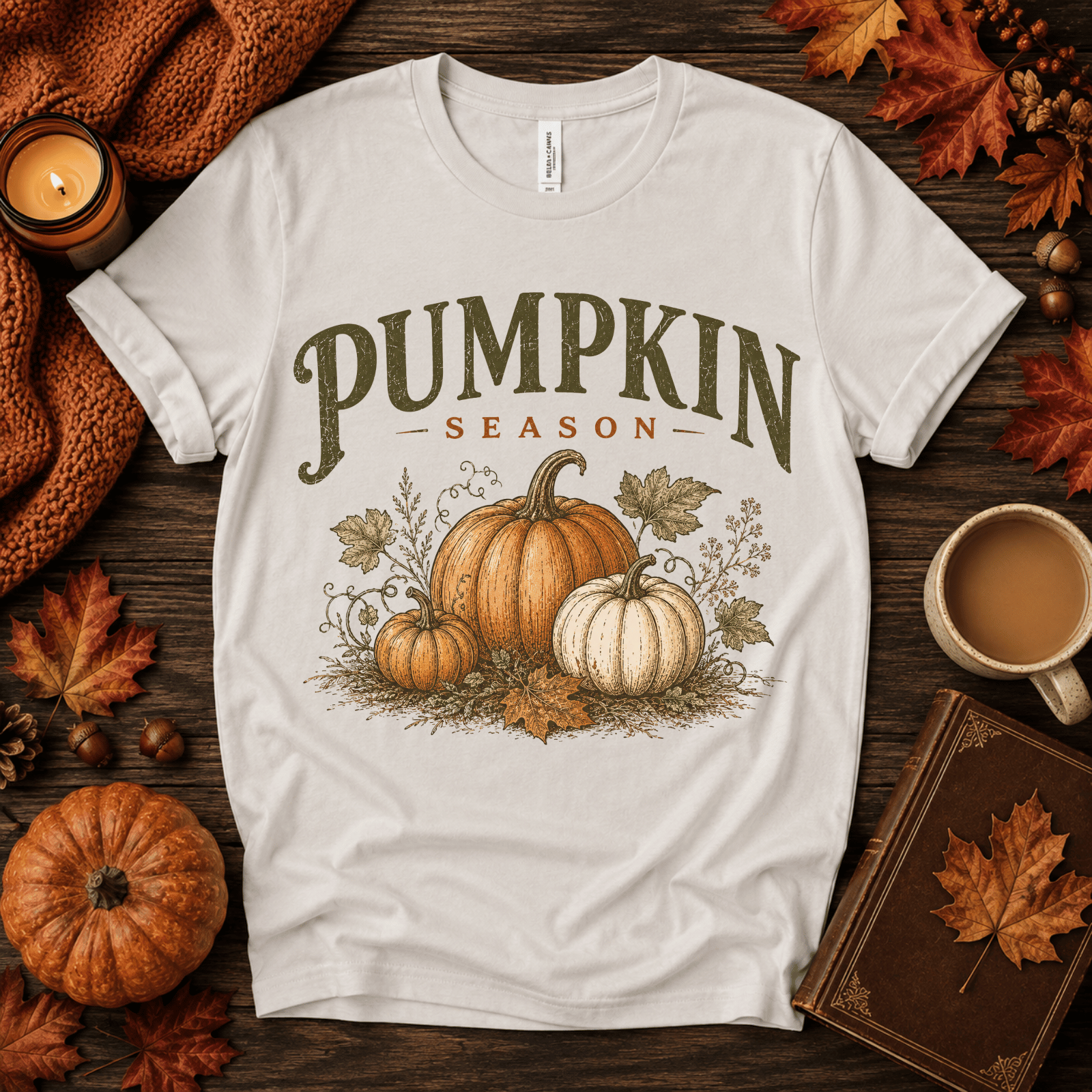 Pumpkin Season | Fall Graphic T-Shirt