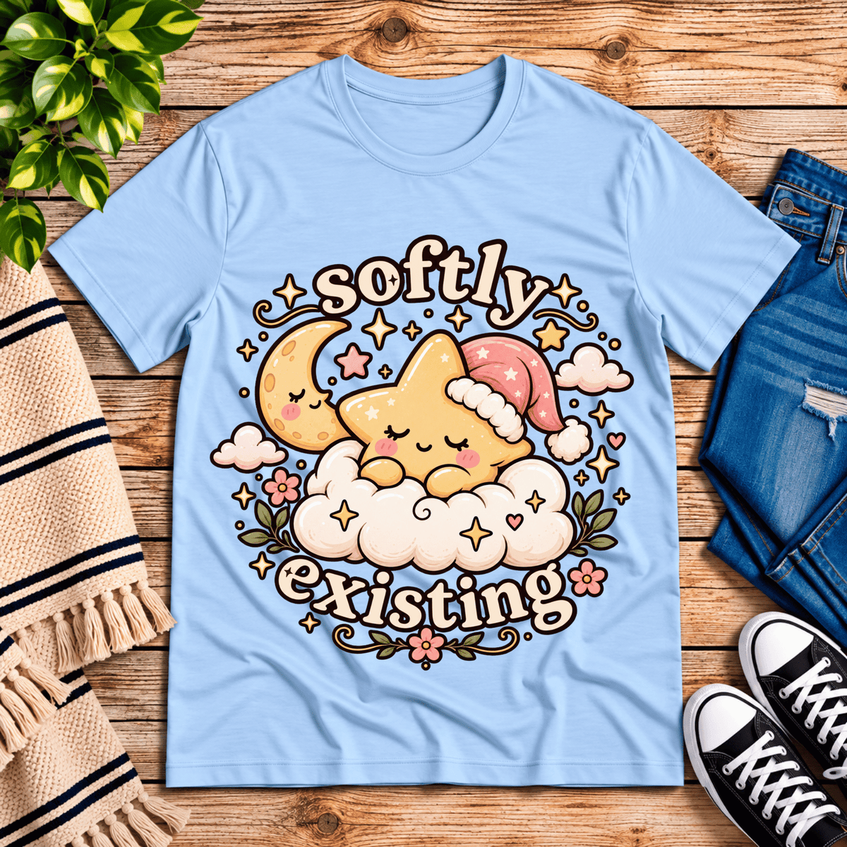 Softly Existing T-Shirt