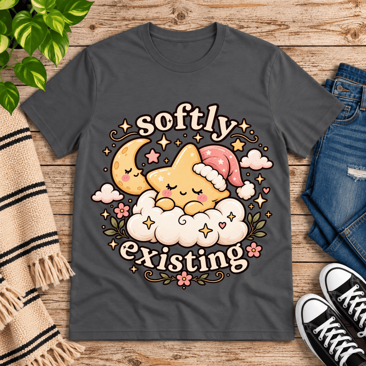 Softly Existing T-Shirt