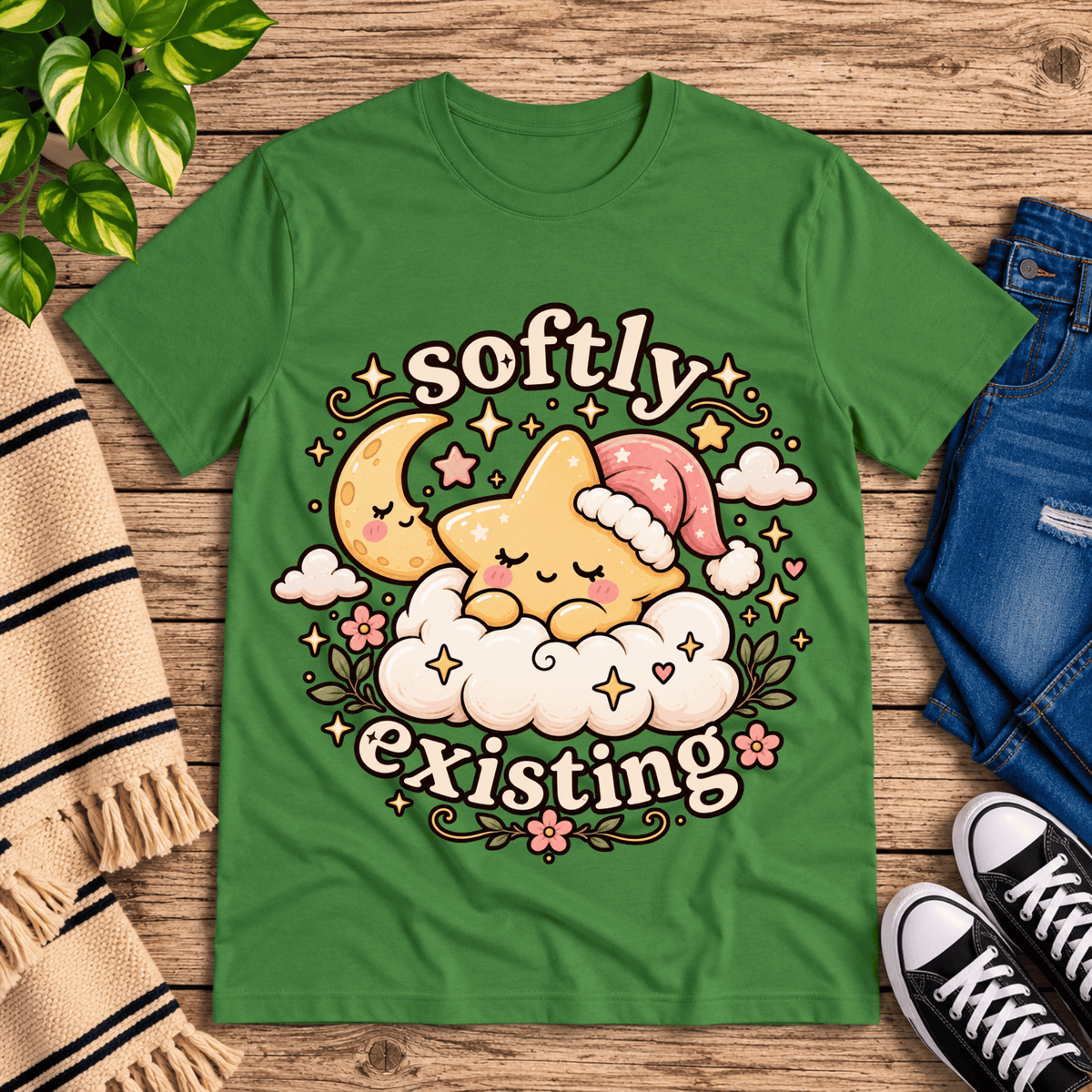 Softly Existing T-Shirt