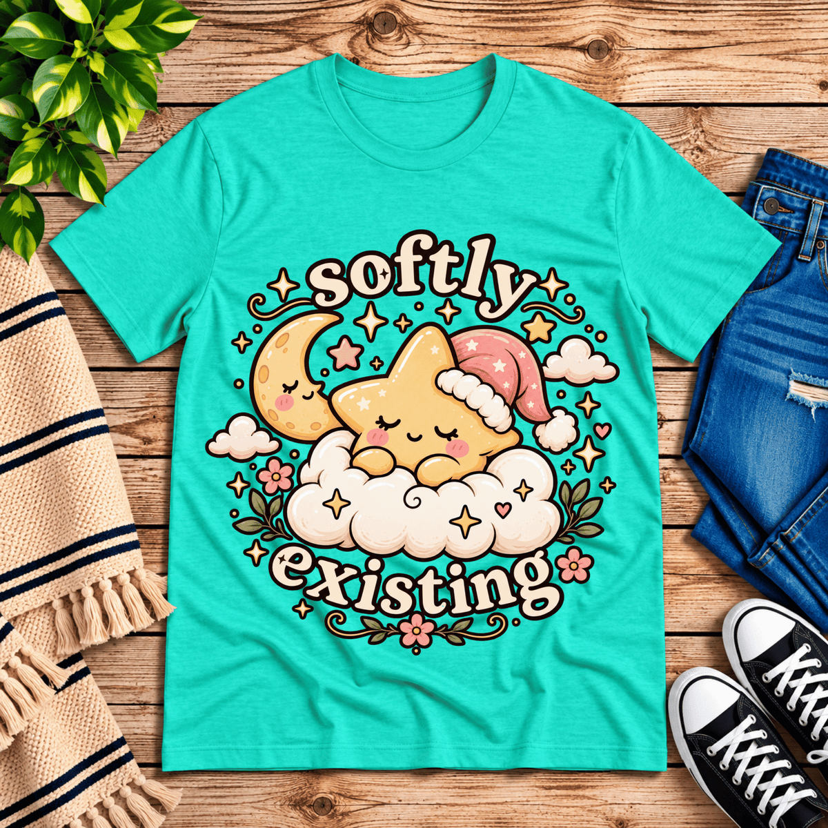 Softly Existing T-Shirt