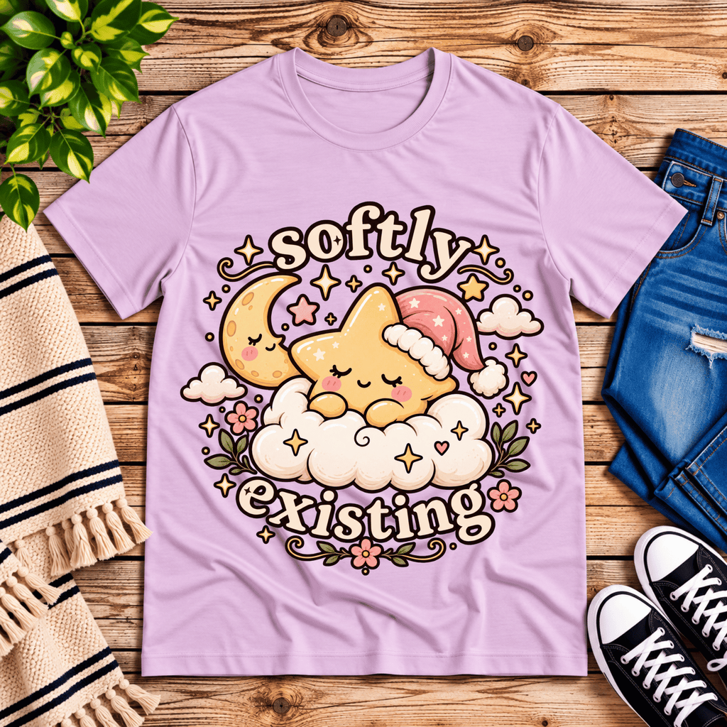 Softly Existing T-Shirt