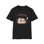 Recharging Cat T-Shirt