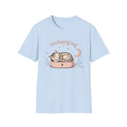 Recharging Cat T-Shirt