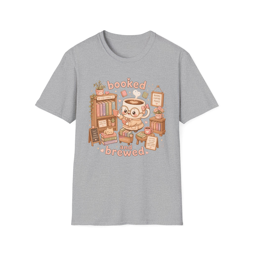 Booked and Brewed T-Shirt